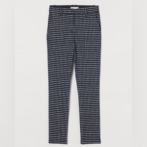 NWT H&M plaid/checkered petite ankle slacks